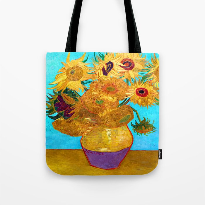 Van Gogh Sunflowers Tote Bag Gallery Image 1
