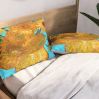 Van Gogh Sunflowers Pillow Sham Gallery Image 2