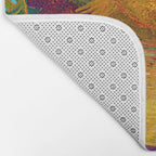 Van Gogh Sunflowers Bath Mat Gallery Image 2