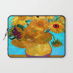 Van Gogh Sunflowers Laptop Sleeve Gallery Image 1