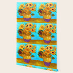 Van Gogh Sunflowers Wallpaper Gallery Image 2
