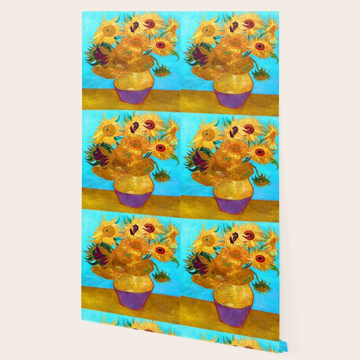 Van Gogh Sunflowers Wallpaper Gallery Image 2