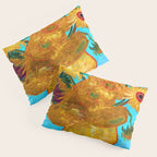 Van Gogh Sunflowers Pillow Sham Gallery Image 3