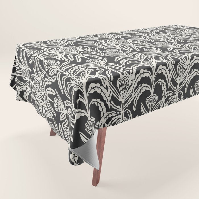 MAISEY NEUTRAL DARK Tablecloth Gallery Image 1