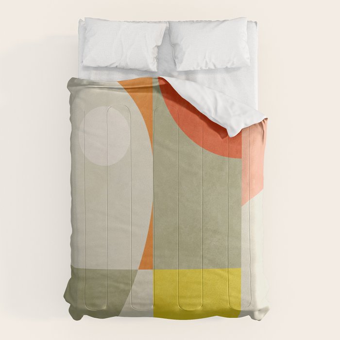 abstraction mid mod Comforter Gallery Image 1