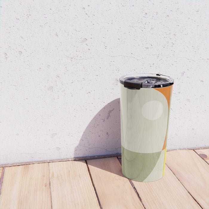 abstraction mid mod Travel Mug Gallery Image 4