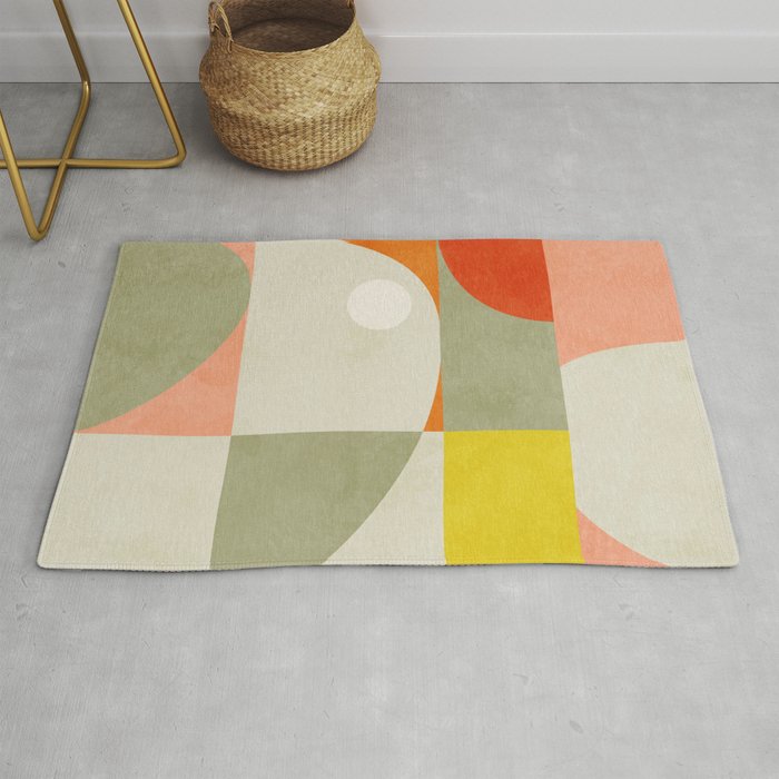 abstraction mid mod Rug Gallery Image 1