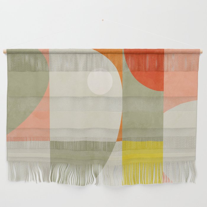 abstraction mid mod Wall Hanging Gallery Image 1