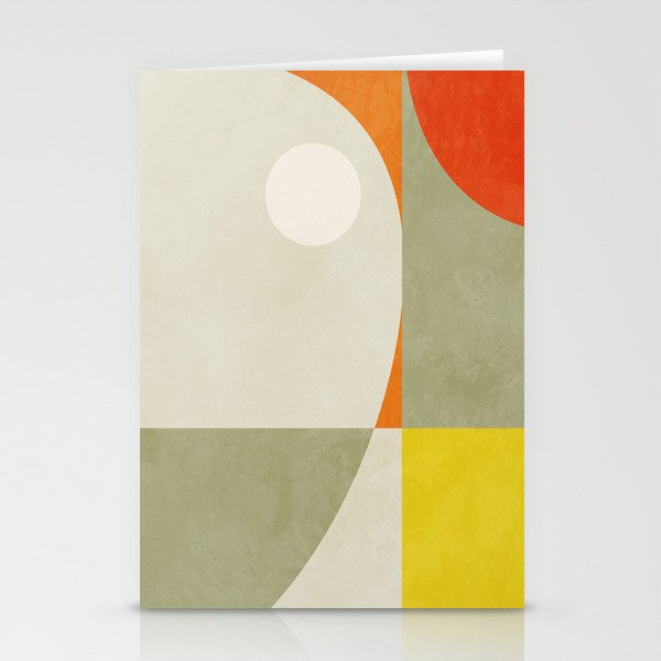abstraction mid mod Stationery Card Gallery Image 1