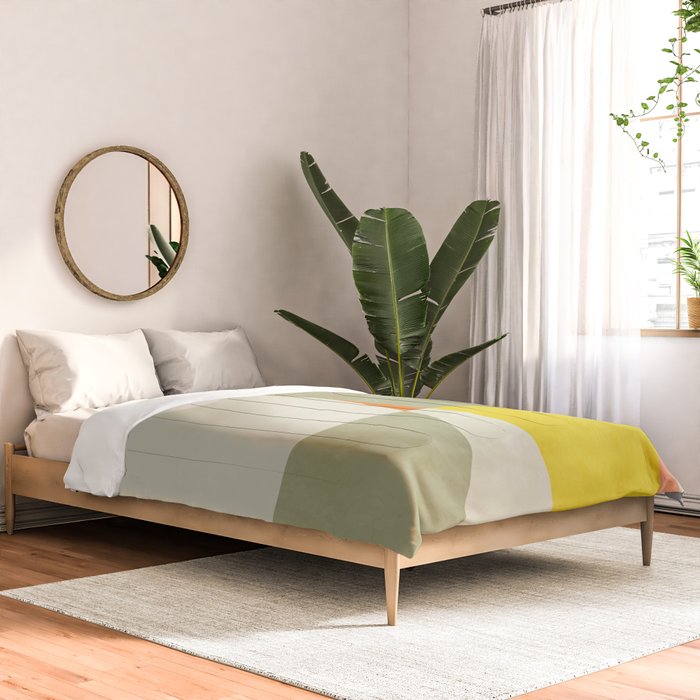 abstraction mid mod Comforter Gallery Image 2