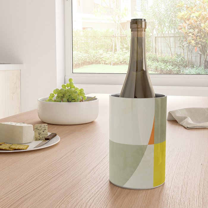abstraction mid mod Wine Chiller Gallery Image 4