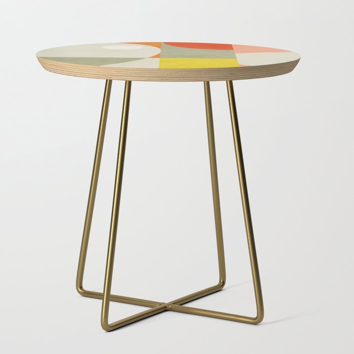 abstraction mid mod Side Table Gallery Image 1
