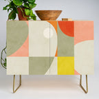 abstraction mid mod Credenza Gallery Image 1