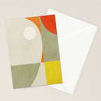 abstraction mid mod Stationery Card Gallery Image 2
