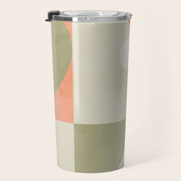 abstraction mid mod Travel Mug Gallery Image 3