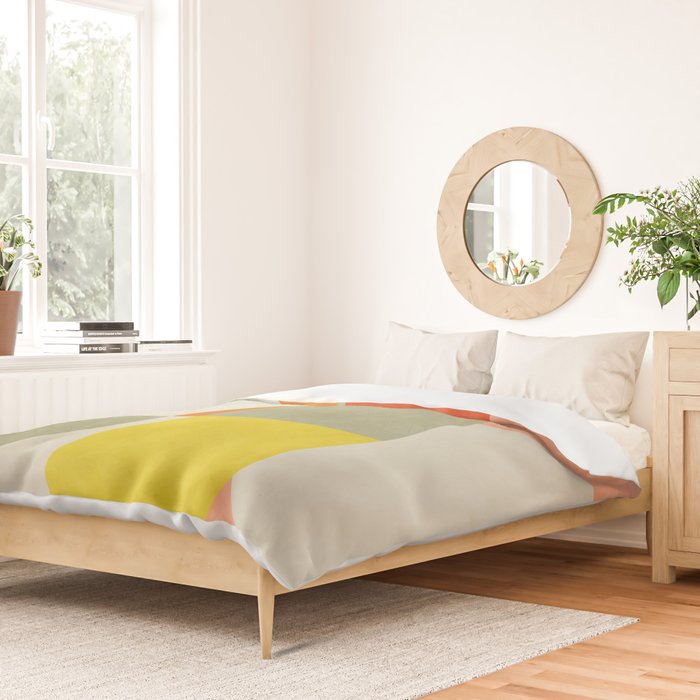 abstraction mid mod Duvet Cover Gallery Image 2