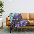 GHOST OF YOU Throw Blanket Gallery Image 1