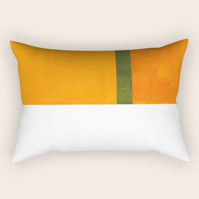 Golden Olive  Rectangular Pillow Gallery Image 2