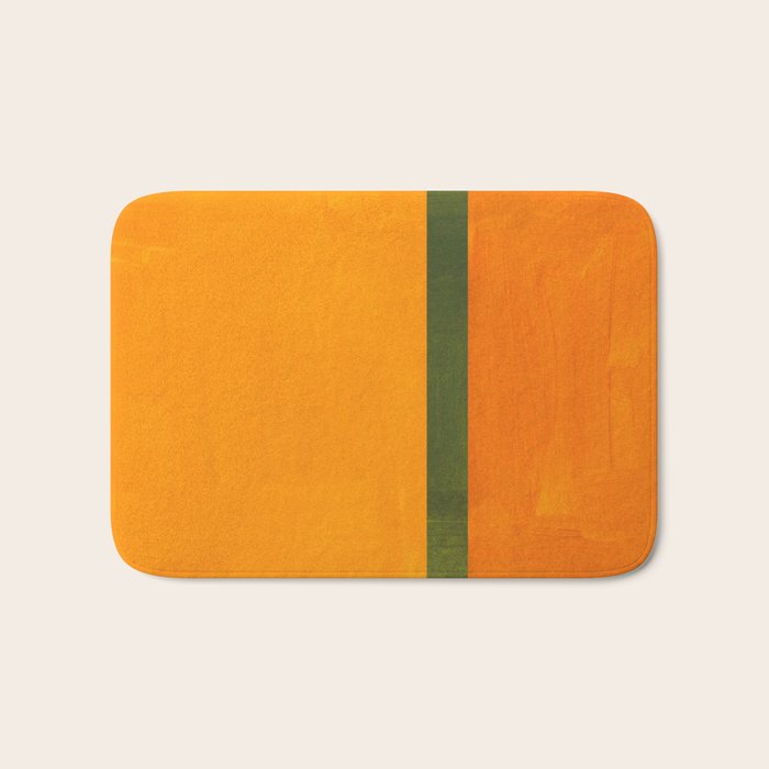 Golden Olive  Bath Mat Gallery Image 1