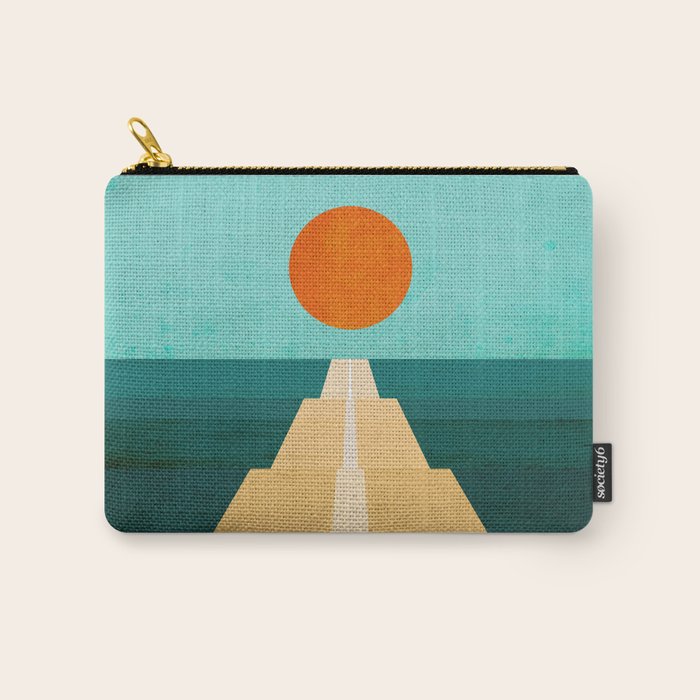 The Road Less Traveled Carry All Pouch Gallery Image 1