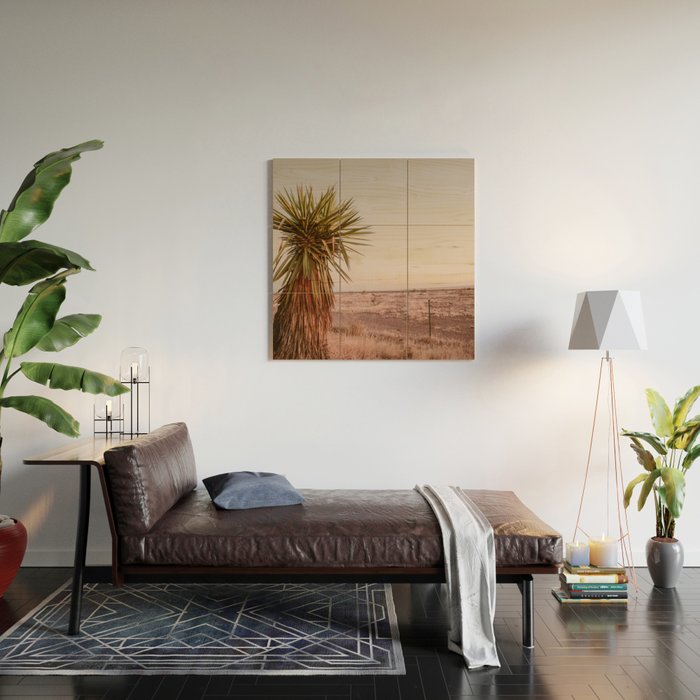 High Desert Sunset Wood Wall Art Gallery Image 2