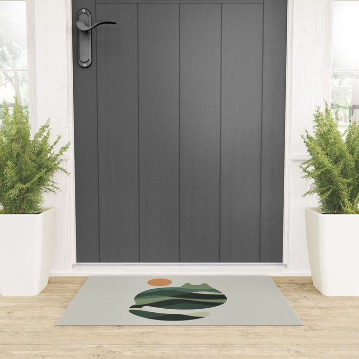 Cat Landscape 122 Welcome Mat Gallery Image 3