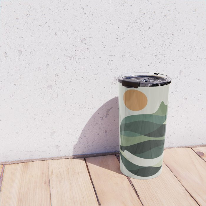 Cat Landscape 122 Travel Mug Gallery Image 4