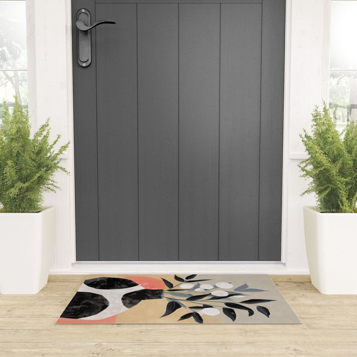 Sienna Blooms Welcome Mat Gallery Image 3