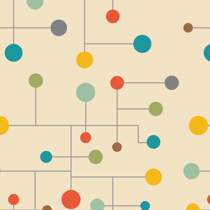 Mid-Century Dots Pattern Coffee Mug Gallery Image 2