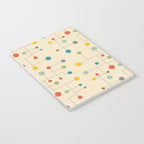 Mid-Century Dots Pattern Notebook Gallery Image 3
