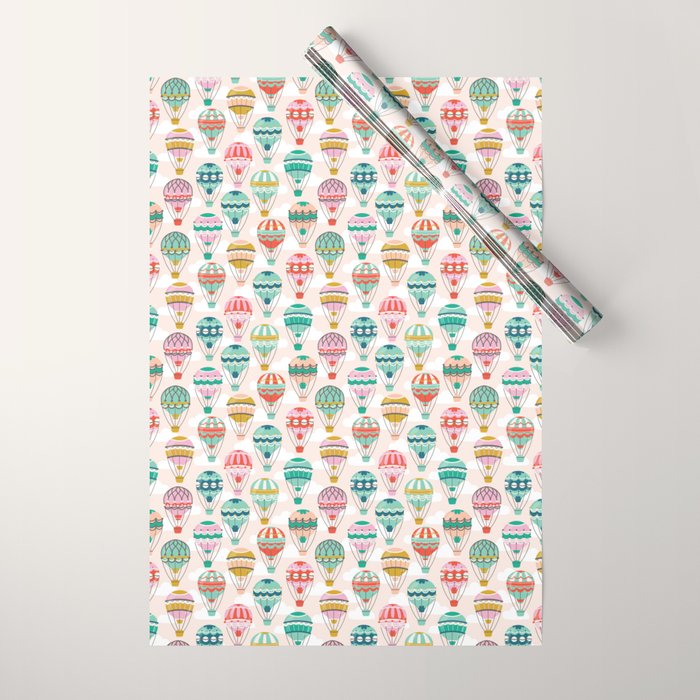 Hot Air Balloons Wrapping Paper Gallery Image 1