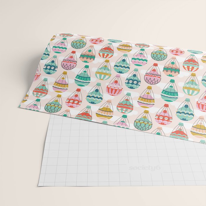 Hot Air Balloons Wrapping Paper Gallery Image 2