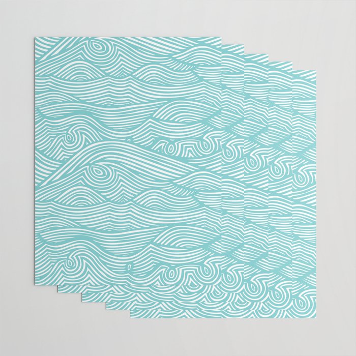 Waves Wrapping Paper Gallery Image 3