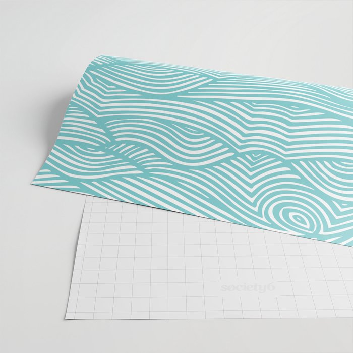 Waves Wrapping Paper Gallery Image 2