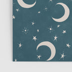 Goodnight Sky - silver moon Poster Gallery Image 3