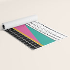 Memphis Pattern 34 / 80s - 90s Retro Yoga Mat Gallery Image 2