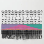 Memphis Pattern 34 / 80s - 90s Retro Wall Hanging Gallery Image 1