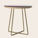 Memphis Pattern 34 / 80s - 90s Retro Side Table Gallery Image 1