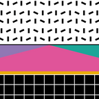 Memphis Pattern 34 / 80s - 90s Retro Coffee Mug Gallery Image 2