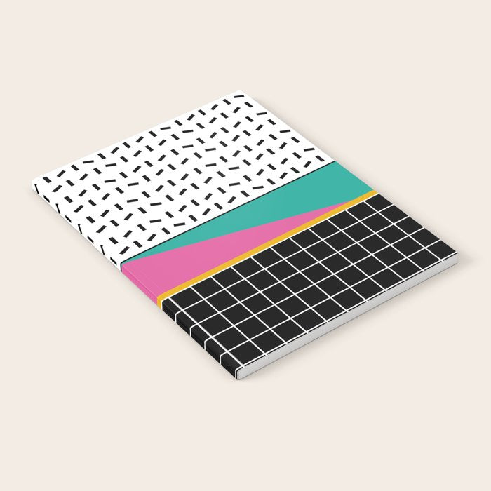 Memphis Pattern 34 / 80s - 90s Retro Notebook Gallery Image 2