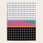 Memphis Pattern 34 / 80s - 90s Retro Poster Gallery Image 4