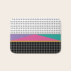 Memphis Pattern 34 / 80s - 90s Retro Bath Mat Gallery Image 1