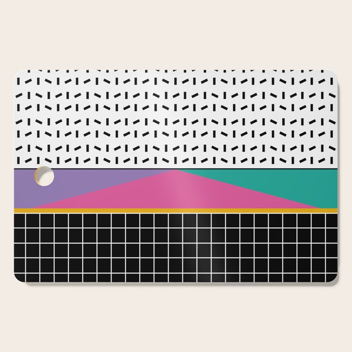 Memphis Pattern 34 / 80s - 90s Retro Cutting Board Gallery Image 1