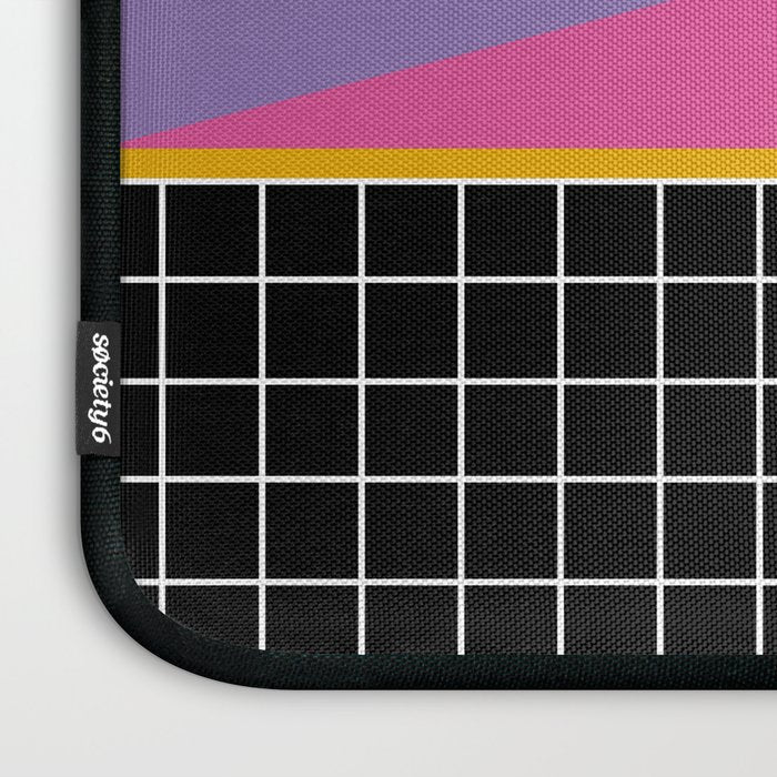 Memphis Pattern 34 / 80s - 90s Retro Laptop Sleeve Gallery Image 3