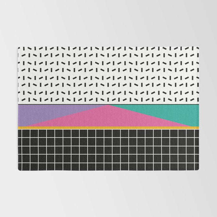 Memphis Pattern 34 / 80s - 90s Retro Rug Gallery Image 2