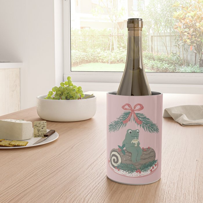 Frog on a Log with a Nog Wine Chiller Gallery Image 4