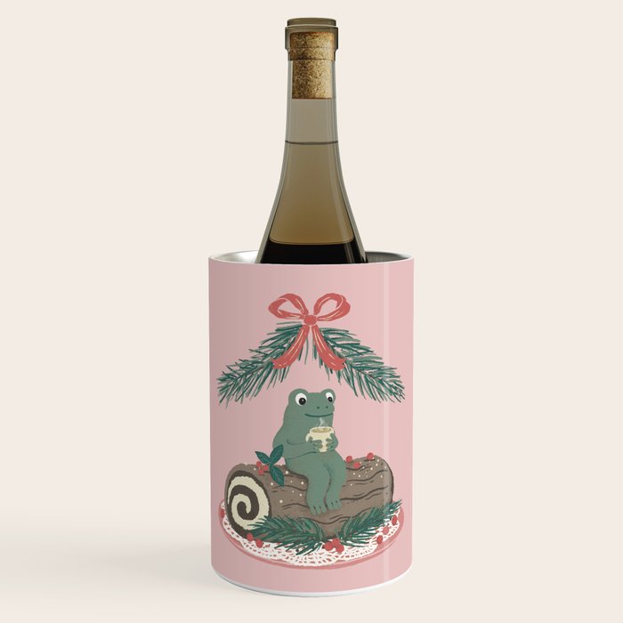 Frog on a Log with a Nog Wine Chiller Gallery Image 1