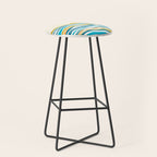 Sunrise At Sea Abstract Landscape Stool Gallery Image 1