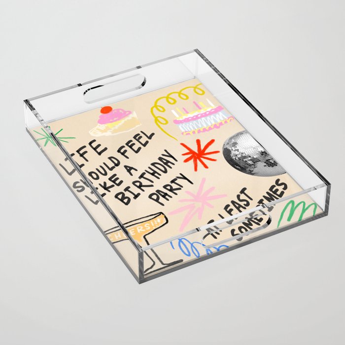 Good Times Acrylic Tray Gallery Image 1