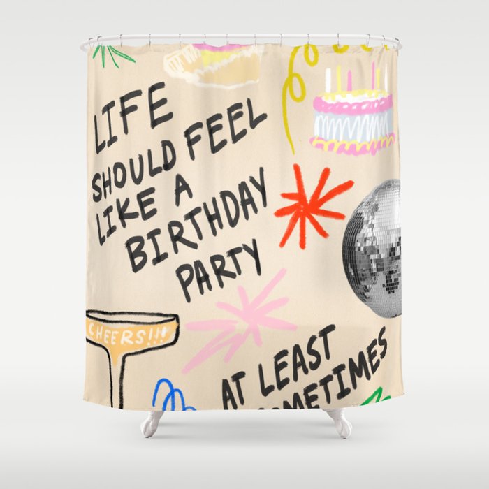 Good Times Shower Curtain Gallery Image 1